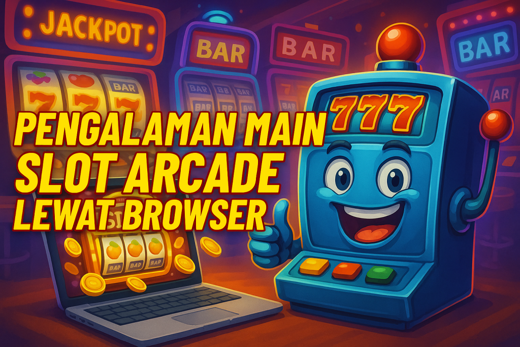 Tips Bermain Slot Arcade Lewat Browser